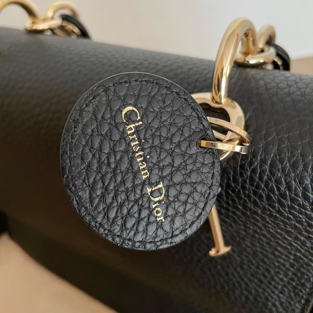 Christian Dior Be Bag Pebbled Leather Mini Satchel - Picture 10 of 14